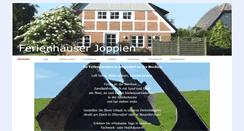 Desktop Screenshot of fewo-joppien.de